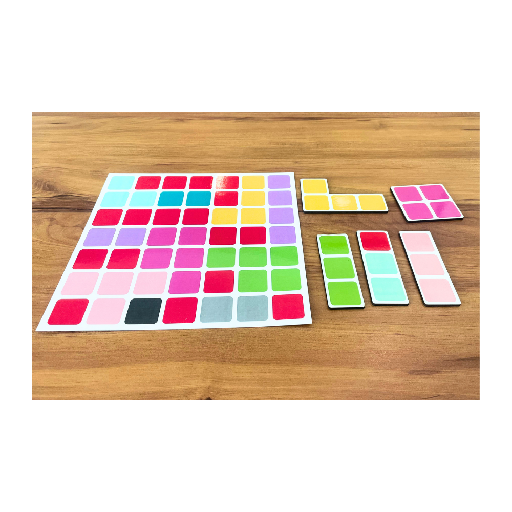 Tetris Puzzle – Matching|Brain Gym Activity|4–6 Years