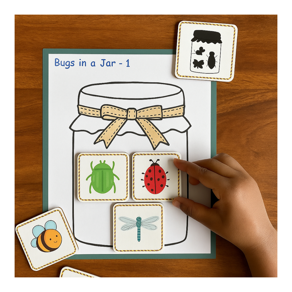 Bugs in a Jar Activity|Brain Gym Activity|4–6 Years