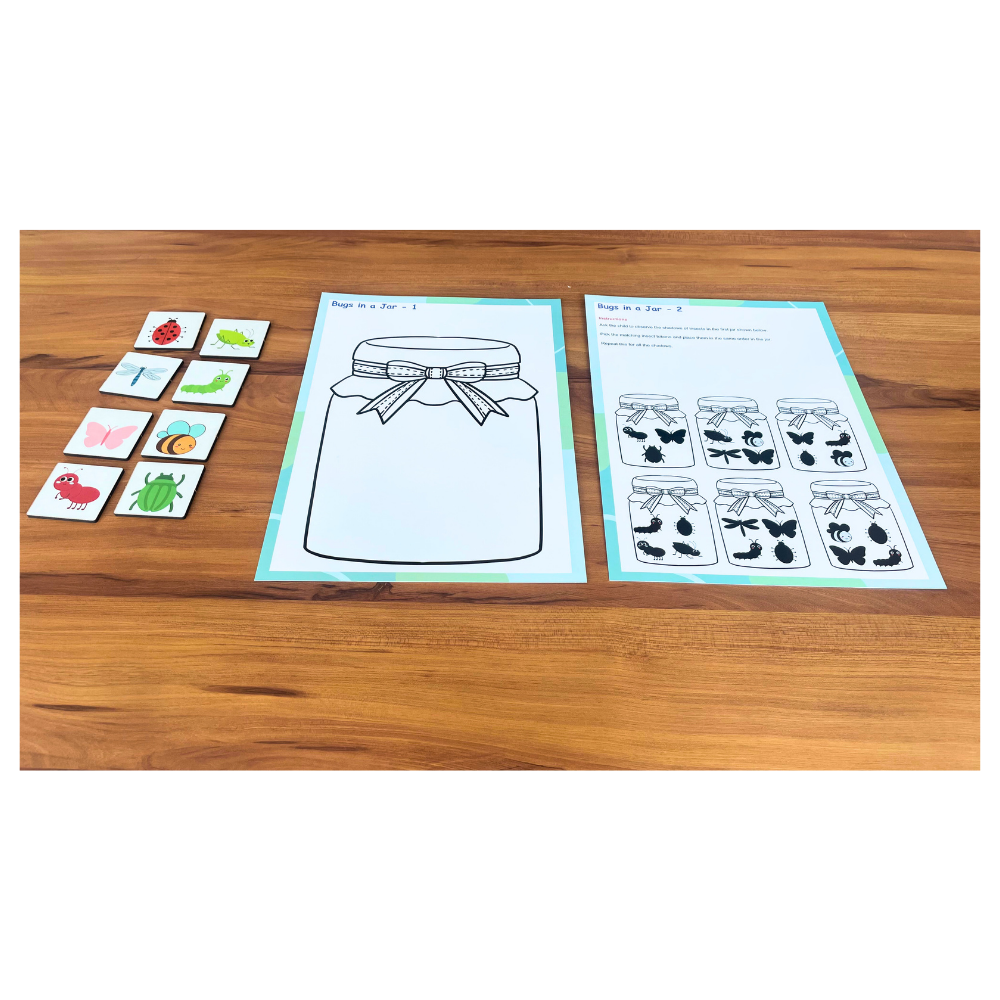 Bugs in a Jar Activity|Brain Gym Activity|4–6 Years