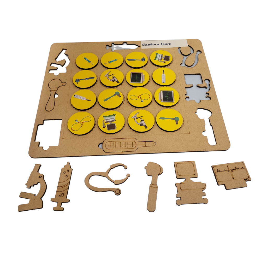 Doctor Tool - Memory Matching|Brain Gym Activity|4–6 Years