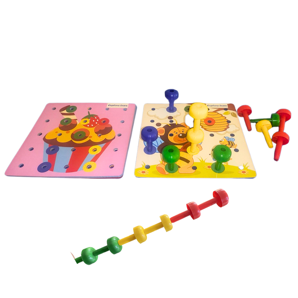 Logical Pegs|Brain Gym Activity|3–6 Years