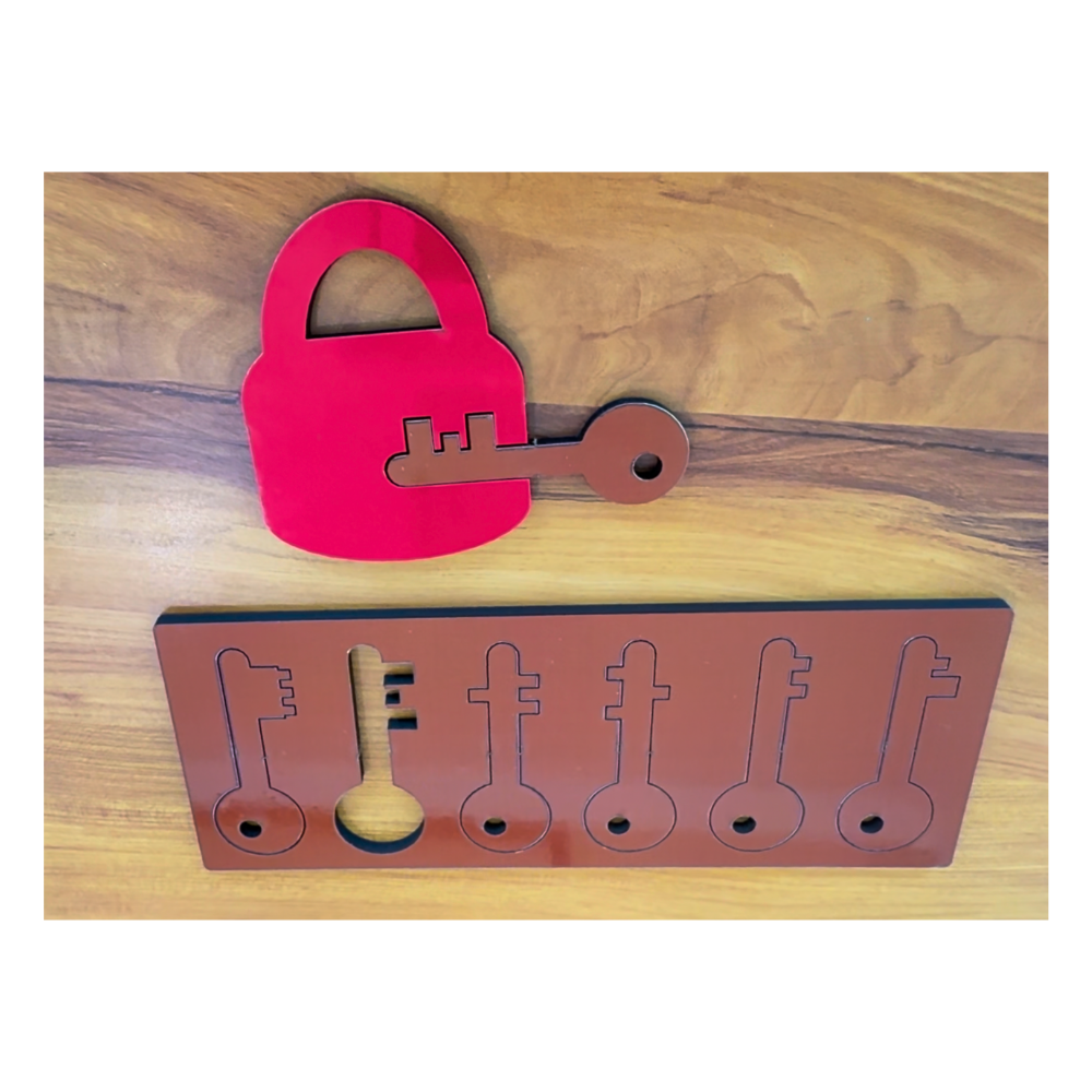 Key & Lock Match|Motor Activity|3–6 Years