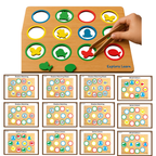 Little Beings – Sort & Match|Motor Activity|2–6 Years