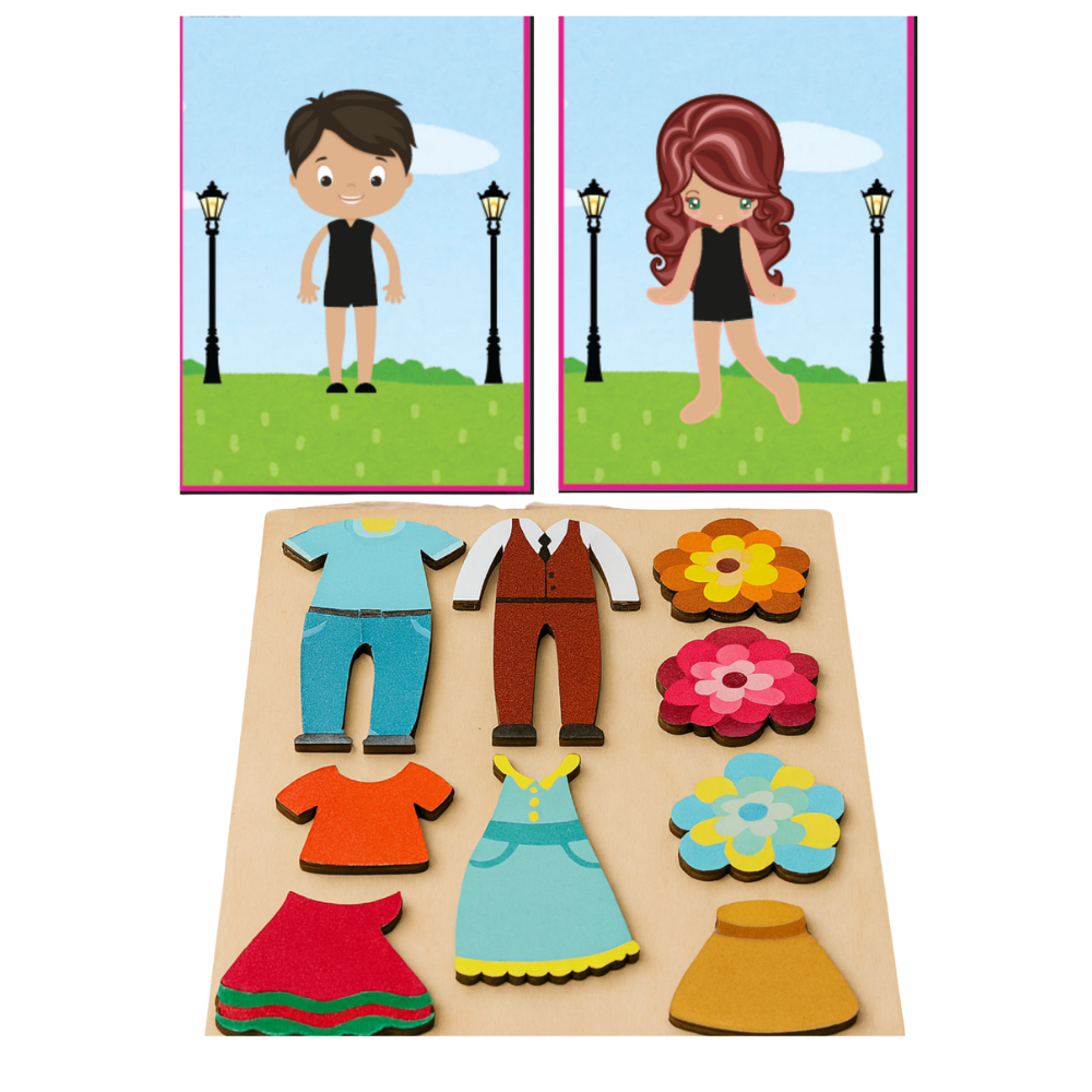 Dress Up Activity|Motor Activity|3–6 Years