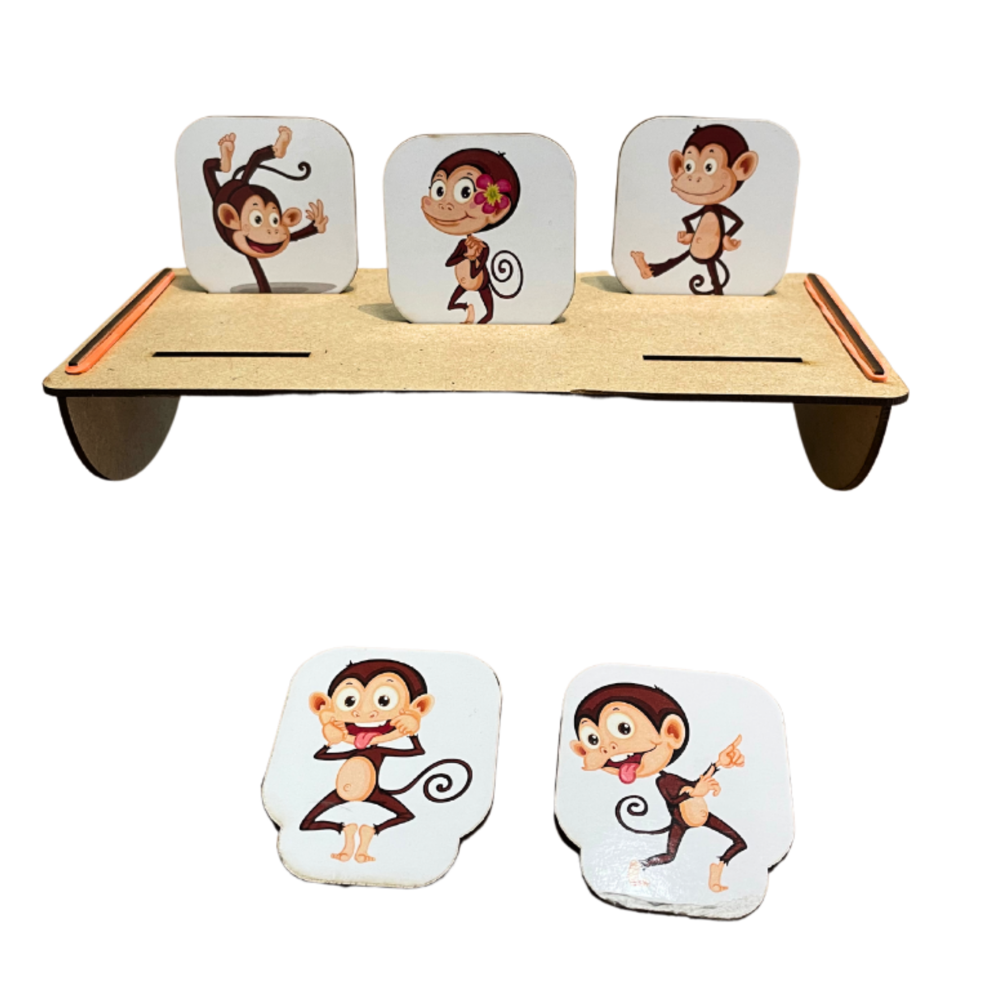 5 Little Monkeys|Speech Activity|3–6 Years