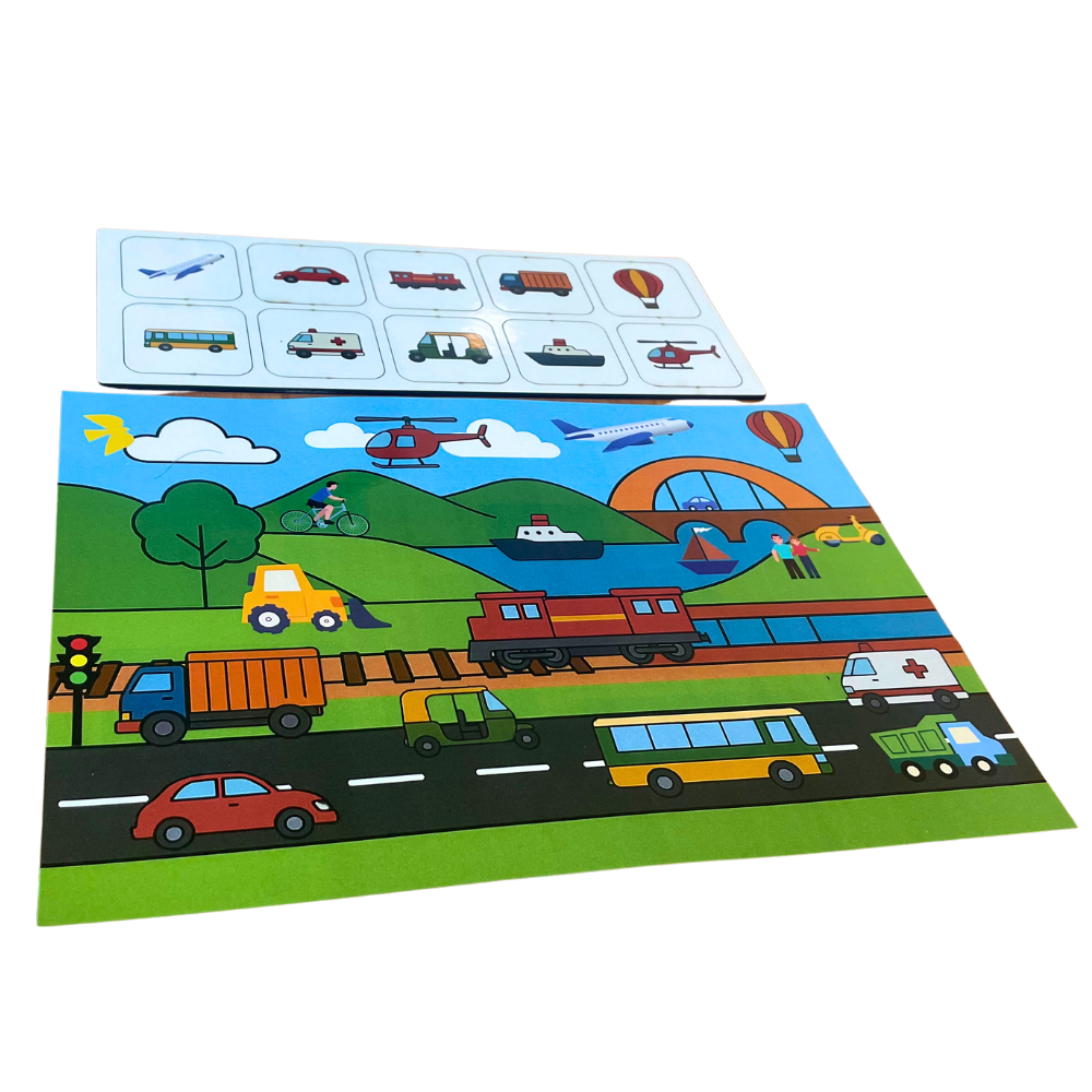 Transport Hunt|TRANSPORT Activity|2–6 Years