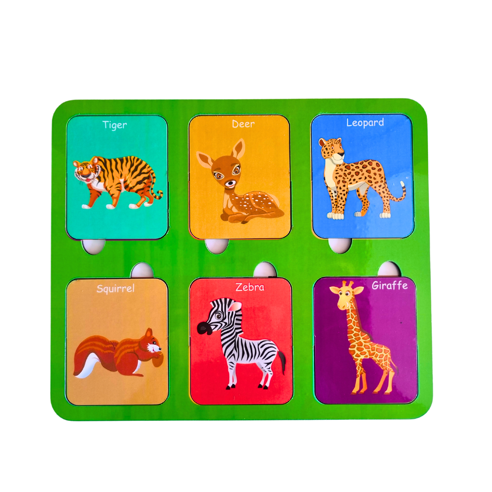 Animals Pattern Matching|Animals Activity|3–5 Years