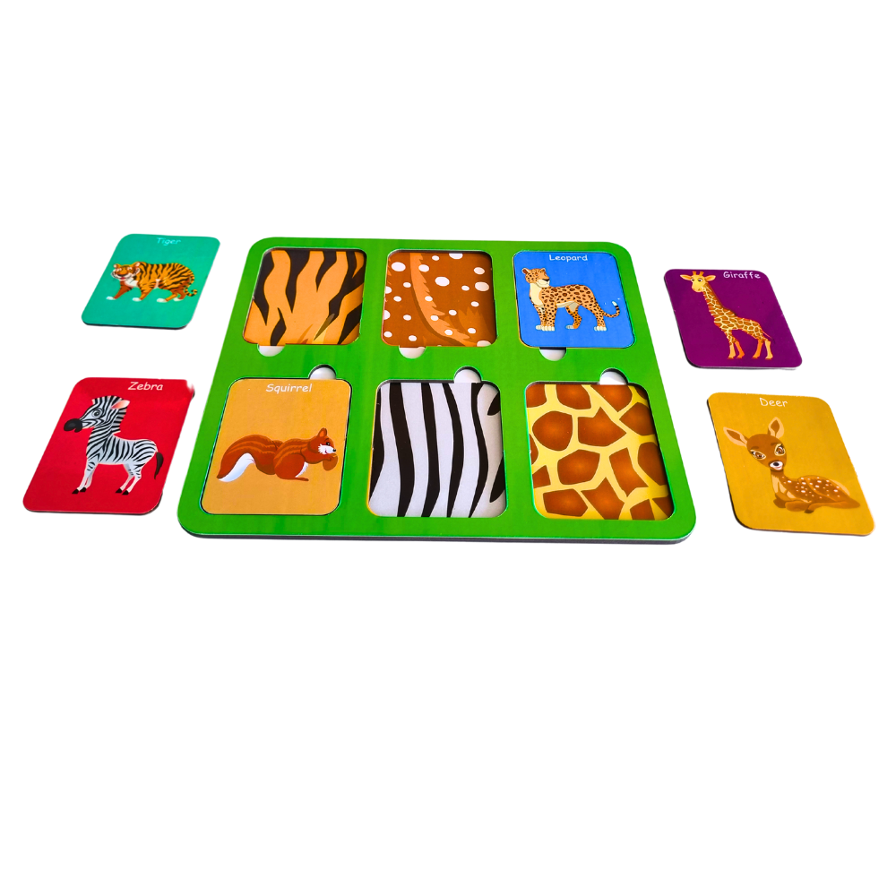 Animals Pattern Matching|Animals Activity|3–5 Years