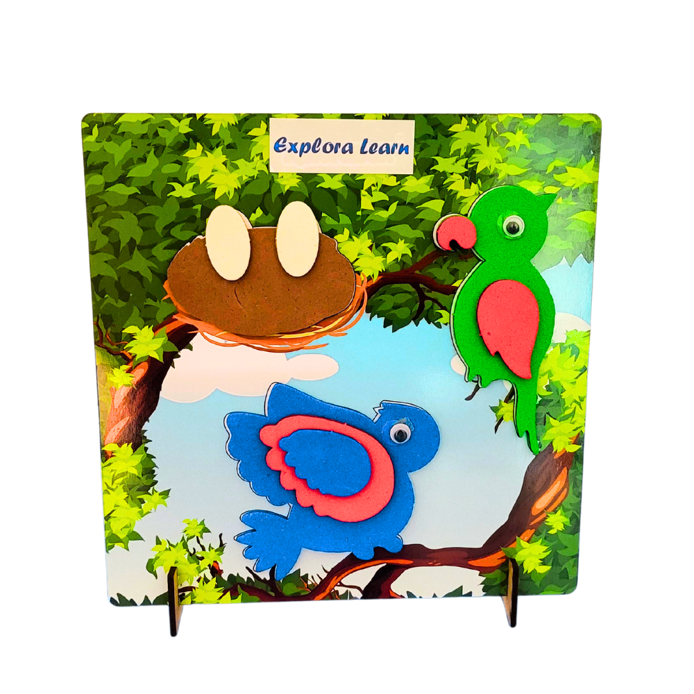 Nature Frame|Art and Craft Activity|3–5 Years