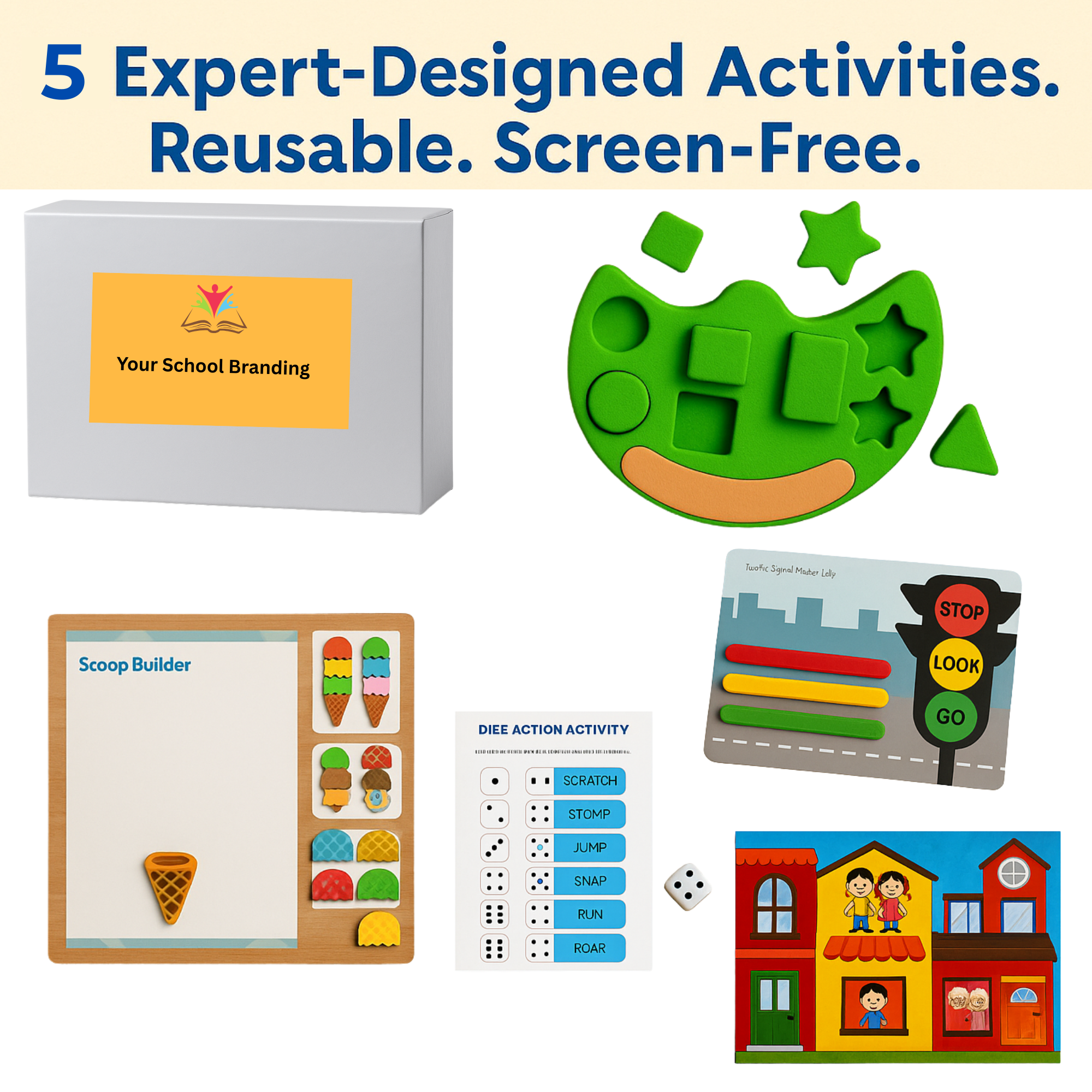 5 Activities - Activity Kit (Age 2–3 Years)