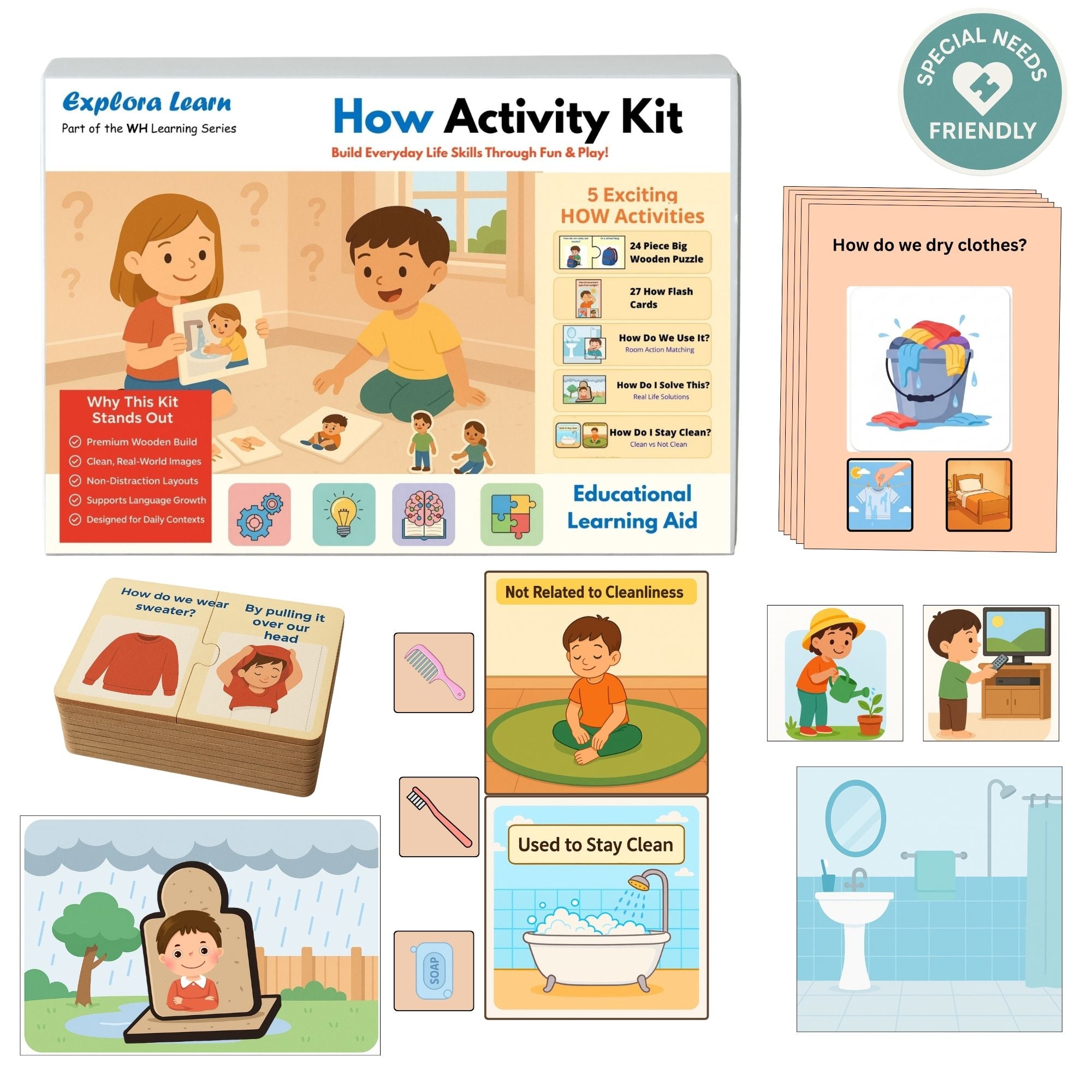 Exploralearn WH “How” Activity Kit