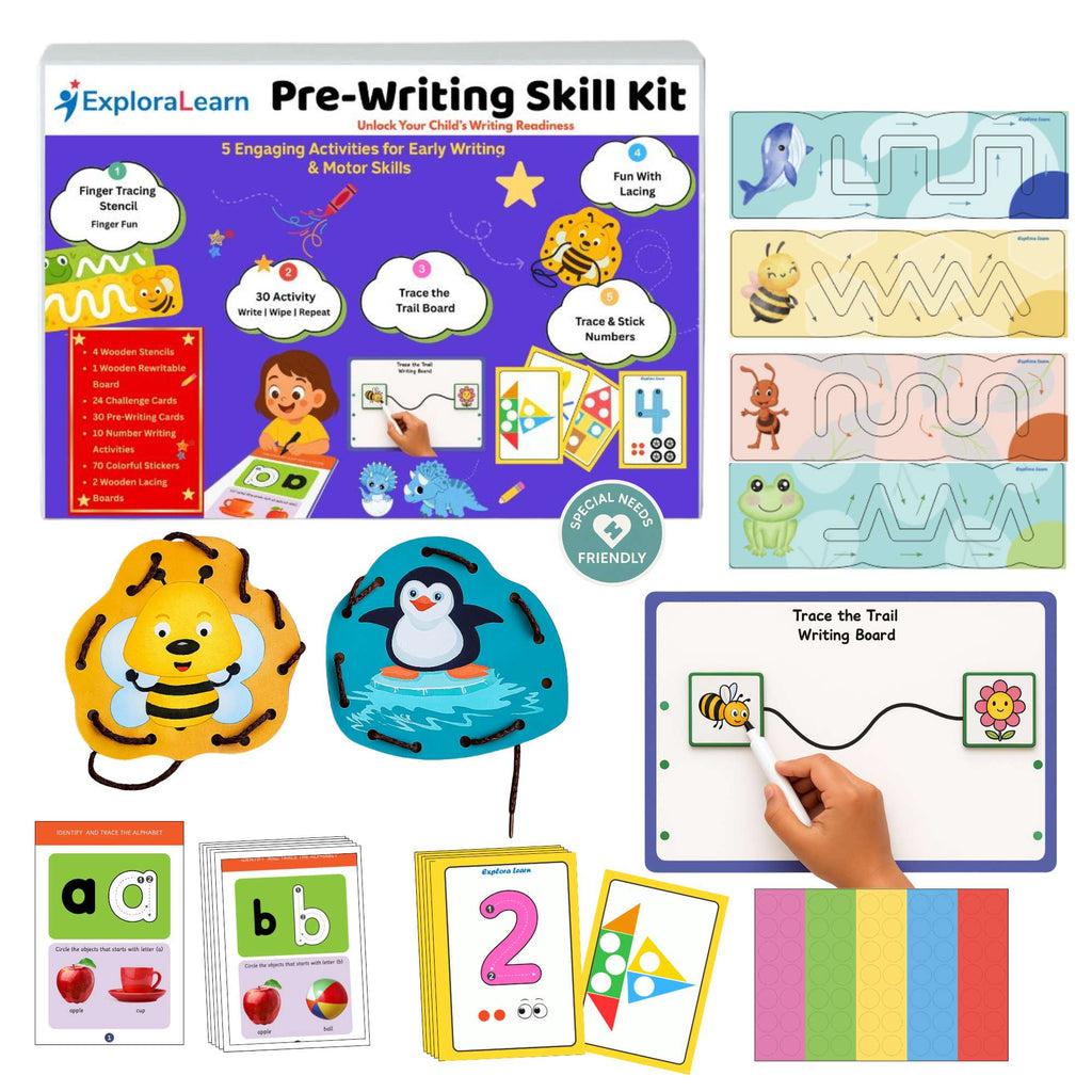 Exploralearn Pre-Writing Skill Kit