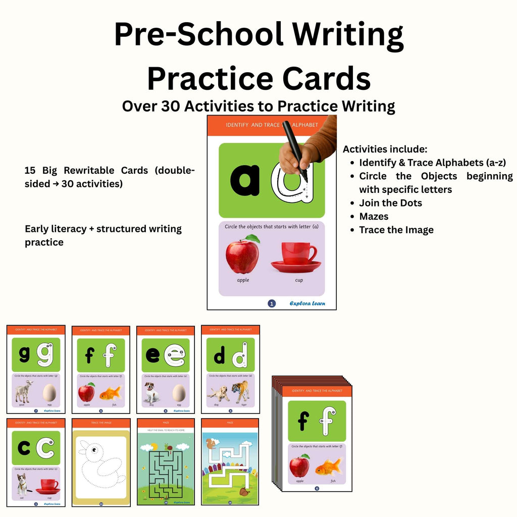 Exploralearn Pre-Writing Skill Kit