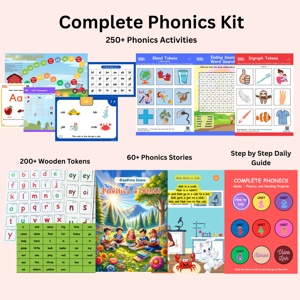 Exploralearn  Phonics Learning Kit