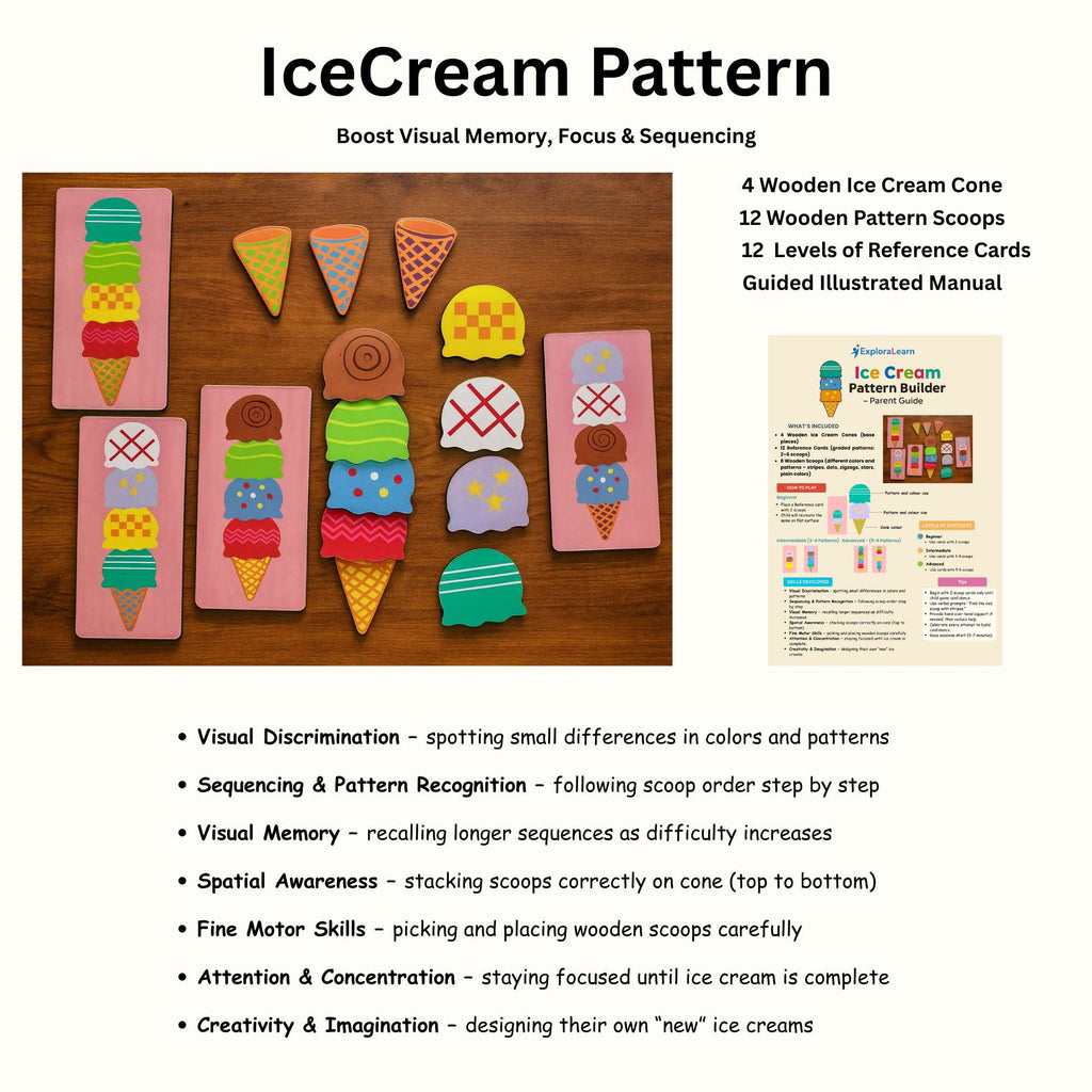 Exploralearn Visual Perception Skill Kit