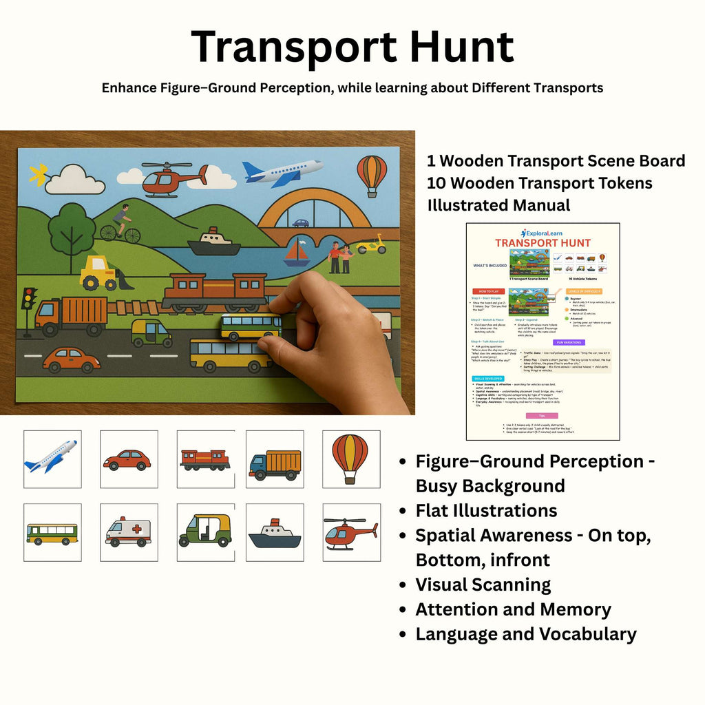 Exploralearn Visual Perception Skill Kit