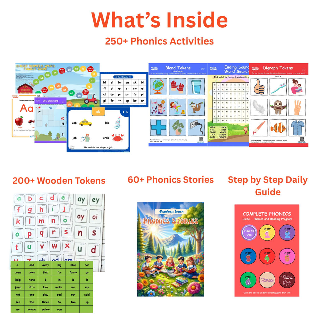 Exploralearn  Phonics Learning Kit