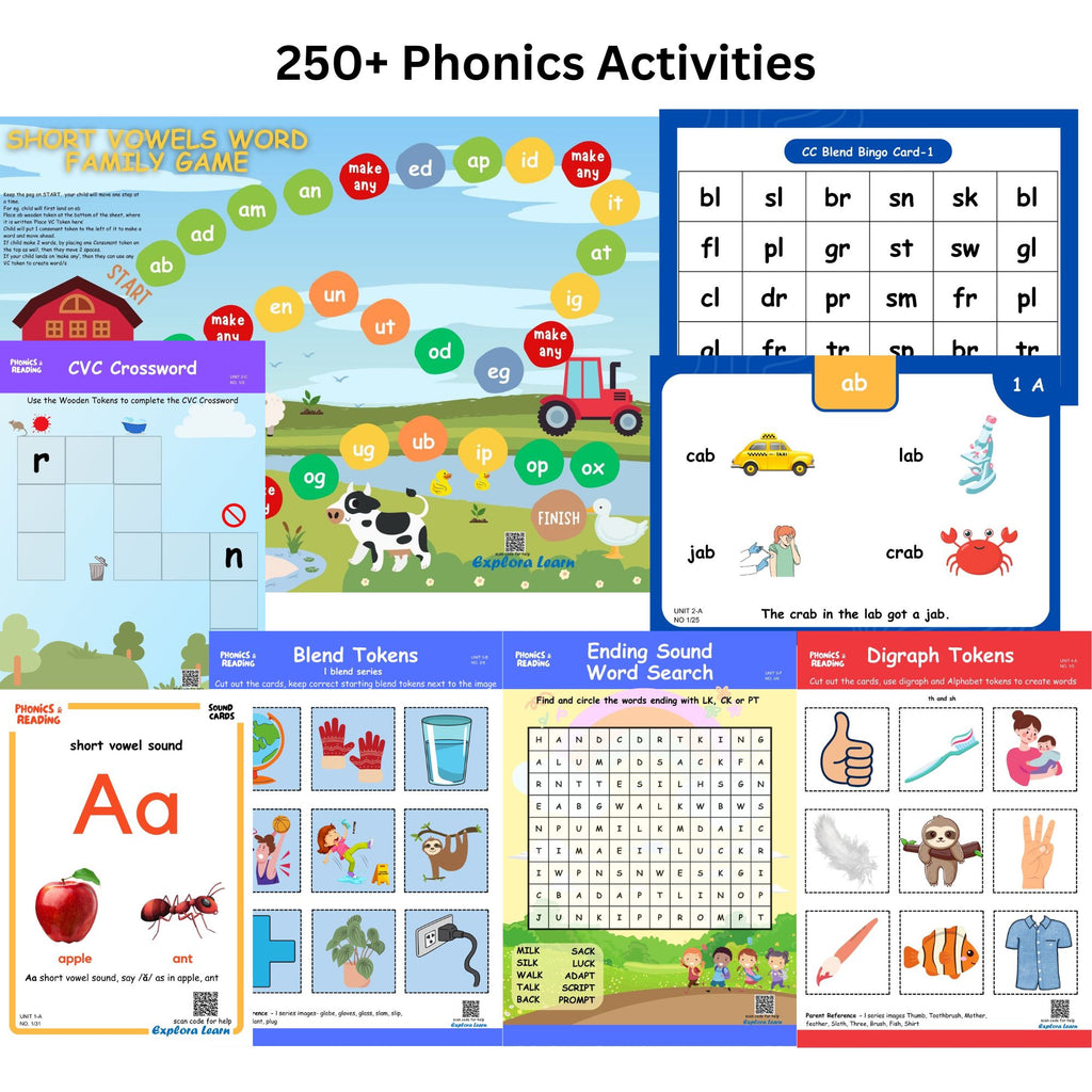 Exploralearn  Phonics Learning Kit